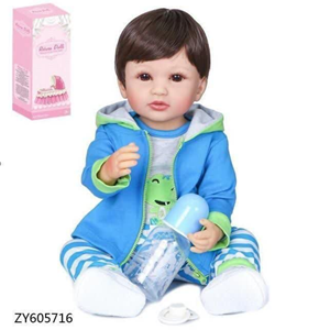 عروسک نوزاد پسر 48 سانتی مدل Reborn Baby Doll ZY605716_اسباب بازی